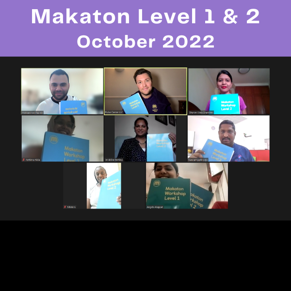 Congrats Makaton Level 1 & 2 Participants